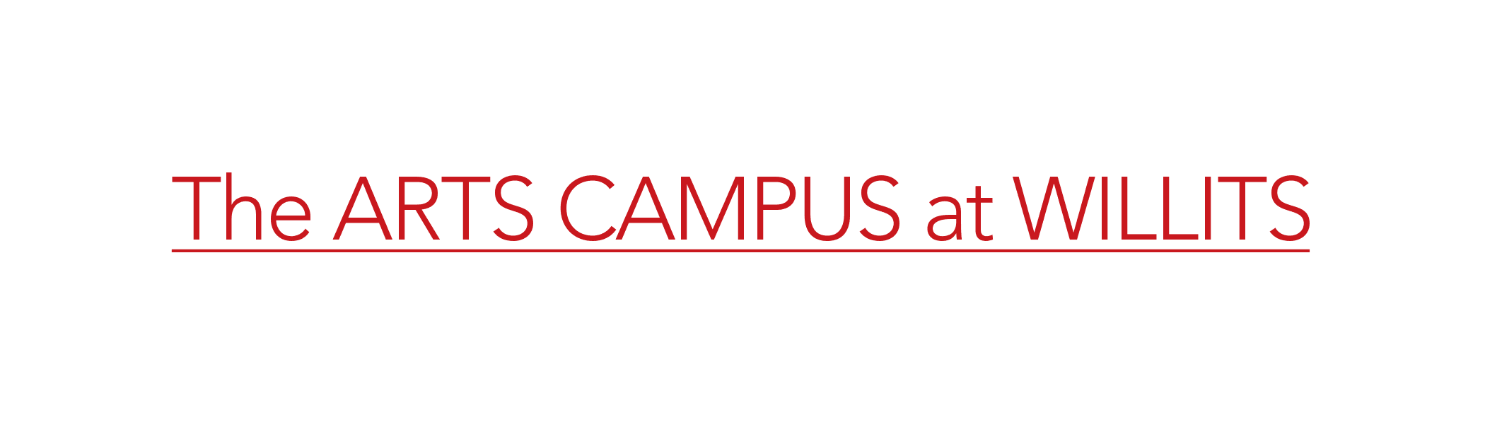 The Arts Campus At Willits (TACAW) logo