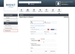 Member Portal Shopping Cart CC