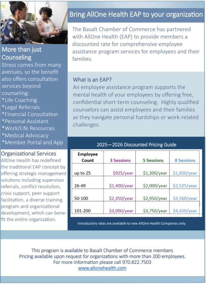 AllOne Health Employee Assistance Program (EAP) | Basalt Chamber of ...